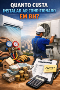 Quanto custa instalar ar condicionado em Belo Horizonte (BH)?