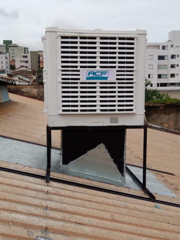 Manutenção de climatizador industrial evaporativo em Belo Horizonte (BH), Contagem, Betim e Nova Lima